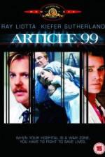 Watch Article 99 9Movies