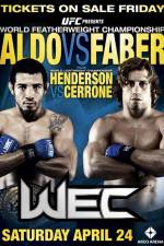 Watch WEC 48 Aldo vs Faber 9Movies