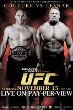 Watch UFC 91 Couture vs Lesnar 9Movies